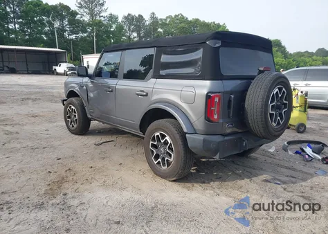 2021 Ford Bronco Outer Banks from USA, damaged, VIN 1FMDE5DH9MLA62853